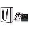 Aucuu Gift Box and Gift Bag Set White 2pc