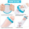 Kesntto Waterproof Hand Cast Cover, Bath Shower Arm Cast Cover,