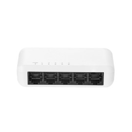 YuLinca 5 Port Gigabit Ethernet Switch, 4 x 100/1000Mbps Ports and 1 Gigabit Uplink, Unmanaged Desktop & Wall Mounted Ethernet Hub Splitter, Mini Plastic Home Office Network Switch