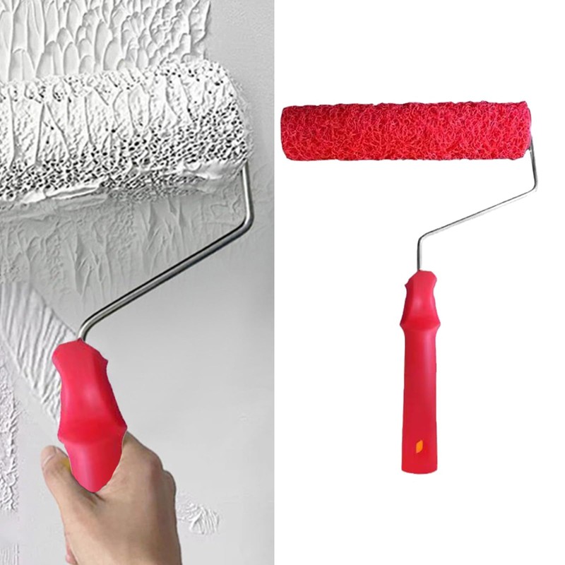MinnowXY Drywall Compound Roller Wall Brush Putty Roller Drywall Texture