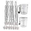Iconikal 12-Pack Shot Glass Measuring Cup with Quick Clip on