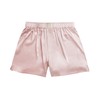 Fenghualzzniya Women Pajama Shorts Silk Satin Pj Bottom Button Elastic