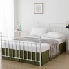 xuan dian Queen Bed Skirt, Pleated Waffle Weave Bed Skirt