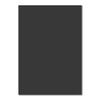 50 Sheets DIN A5 Paper - Black - 120 g