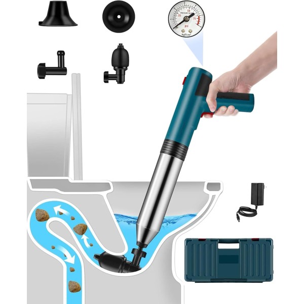 Does not apply Eletric Toilet Plunger, High Pressure Air Drain
