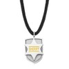Herzengel Boys Children's Necklace Made of Stainless Steel, Recycled Polyester