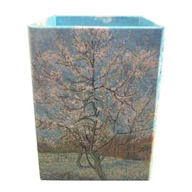 Blue Print Van Gogh Pen Pot Office Supplies, Desk Accessories, Home and Office Organization, VAND5076