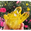 Natural Citrine Cluster Aura Crystal Cluster Mineral Specimen Decor Healing