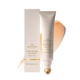 Skin Smoothing and Even-Toning Primer, Line Smoother Fine Line Filler,Lifting Mature Skin Face Primer, Mattifying Smoothing Base,Eye Face Lift Cream for Under Eye Bags