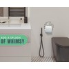 Decorative Cast Iron Octopus Toilet Paper Holder – Wall Mounted