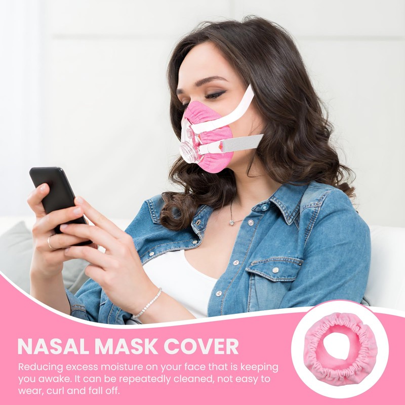 Mask Liners for CPAP 4Pcs Soft Elastic Mask Cushion Covers