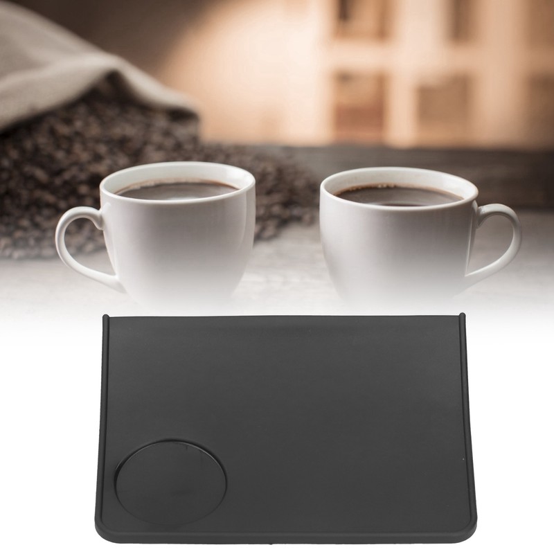 Coffee Tamping Mat Silicone Anti Slip 90 Degree Corner Tamping