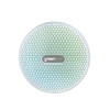 Green leaf GLB-3001WH Bocina 3" con KSR Link/BT/FM/Recar/Luz Led/5W/Blanco, Blanco
