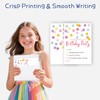 Joyvistalen 20-Pack 4x6 Inch Party Invitations – Double-Sided Design with