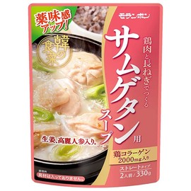 Moranbong Korean Food Samgyetang Soup 11.6 oz (330 g) x 10 Bags x 2 Cases