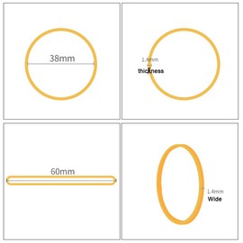 Rubber Bands Size16 Elastic Rubber Band #16 yellow 600Pcs rubber bands office supplies File Folders Litter Box