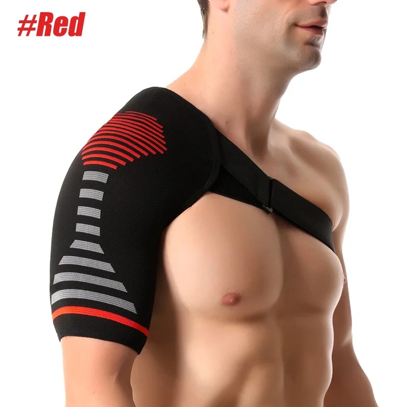 Compression Shoulder Support Brace for Daily Stability – Breathable Adjustable