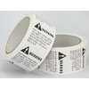 10 Rolls/5000 Labels,Suffocation Warning,Keep Away from Small Children,2" X 2"