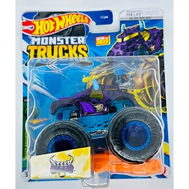 Hot Wheels Monster Trucks - Steer Clear - Beast Bashers 1/6-2023 Mix 1