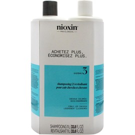 Nioxin System 3 Cleanser and Scalp Therapy Conditioner, 33.79 Ounce