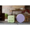 Kit shampoo y acondicionador solido romero lavanda, sin sulfatos, sin