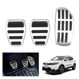 GAFAT 2020-2024 Renαult Clio 5/Captur 2/Arkana, 16-24 Kadjar/Koleos, 18-25 Dacia Duster 3 2, 18-21 Nisan Qashqai J11 Accelerator Pedal Brake Pedal Footrest Footrests [Manual Transmission]