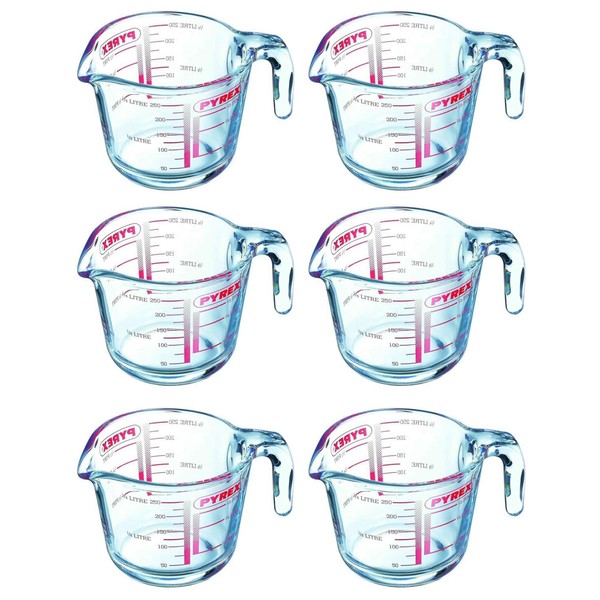 Pyrex Classic Glass Measuring Jug High Heat Resistance 0.25 Litre