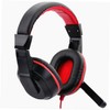 LALAFINA Adjustable Game Headphone with Noise Canceling Mic Wired Stereo