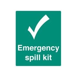 Emergency Spill KIT, SAV, Signs Personal Protection, Site Safety, 1 Piece - 26030H