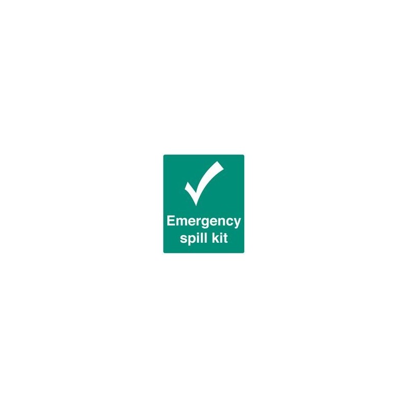 Emergency Spill KIT, SAV, Signs Personal Protection, Site Safety, 1