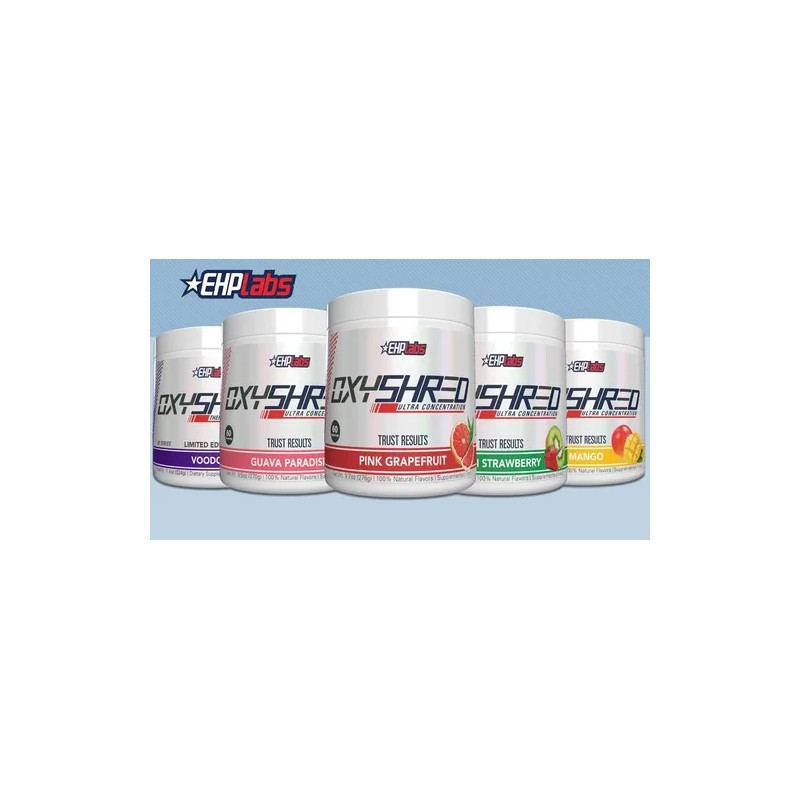 Ehp Labs Oxyshred Quemador De Grasa Termogénico 270g Sabor Bahama