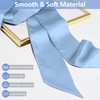 Mantieqingway Bow Tie for Women, Satin Ribbon Girls Self-tie Bowtie