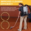 100100 Vacuum Cleaner Attachment Compression Ring Replacement for Proteam Commercial