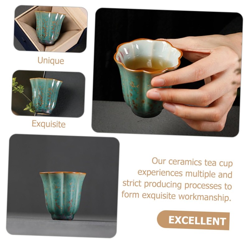 ABOOFAN Ceramics Tea Cup Delicate Kung Fu Drinkware for and