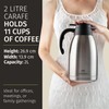Cresimo Thermal Coffee Carafe 68oz / 2L - 12 Hours