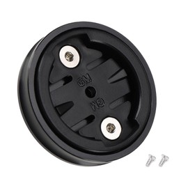 VGOL Bicycle Stem Top Cap Mount Compatible with Garmin Edge 1030 1000 820 810 800 520 510 500 200 130 Bicycle Computer Mount Made of Alloy Black