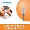 Silver Carbide 3 in 1 (2 Way Bit) Fine -CC20F-