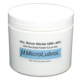 2 oz MICROLUBROL Hexagonal Boron Nitride hBN Powder Ultra FINE 0.5 µ Micron