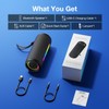 SMILEBOP Portable Bluetooth Speaker Wireless, 40W Super Bass with Smart