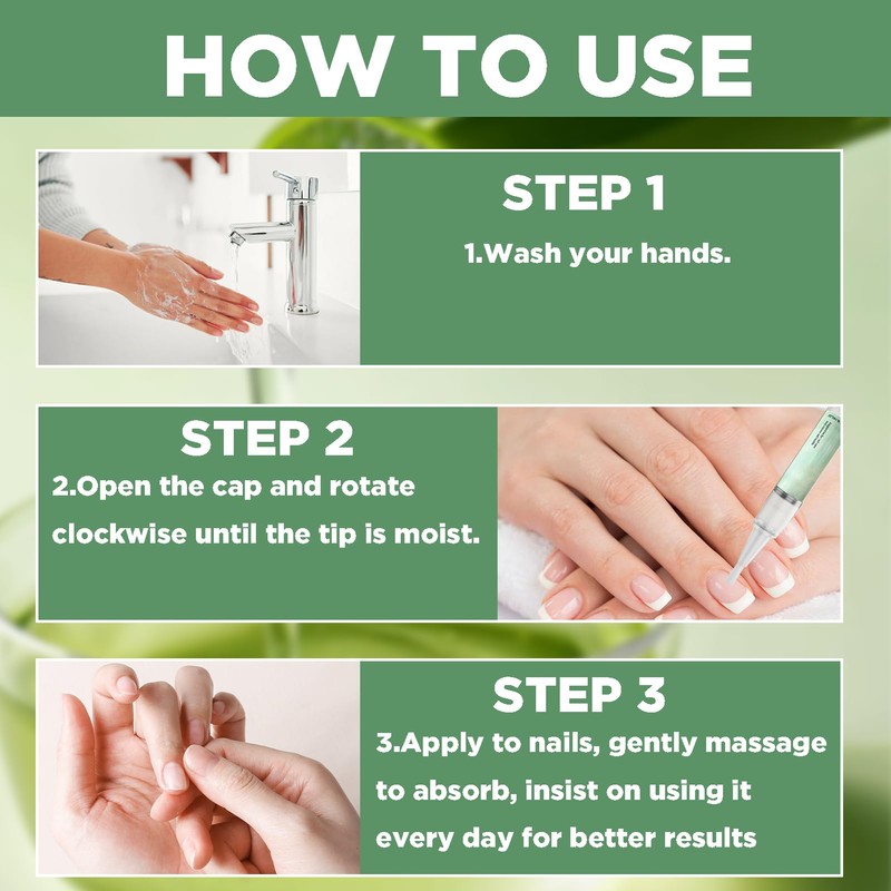 Pack of 3 Nail Care with Tea Tree Oil, Vitamin