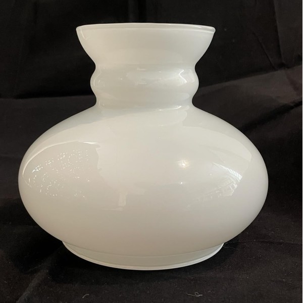 Glass Cylinder without Base White Diameter Base 11 cm Height