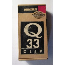 YAKIMA Q33 Q CLIPS # 33  NEW IN BOX. COMPLETE WITH 2 PADS AND STICKERS