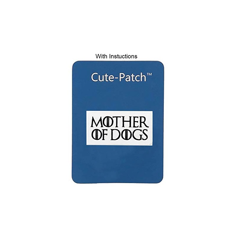 Cute-Patch Dog Mom Embroidered Patch for Cap
