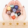 Colourful gemstone set, large 330 g, gemstones large 2-3 cm,