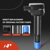 A-Premium Set of 6 Ignition Coil Pack and Iridium Spark