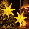 Funmo Christmas Paper Star Lampshade, Paper Star Decoration, Folding Stars