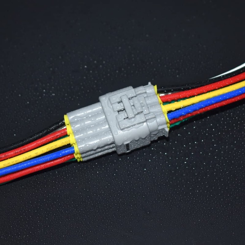 12Pin 14AWG Waterproof Plug Connector Pigtail Cable Fits for All