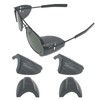 KONEWONG 2 Pairs Safety Glasses Side Shields, Slip on Side