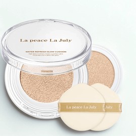 Lapis & Lazuli Water Refresh Glow Cushion Product + Refill Set No. 23 Beige, 24g, 1 piece / 라피스앤라줄리 워터 리프레쉬 글로우 쿠션 본품+리필세트 23호 베이지, 24g, 1개
