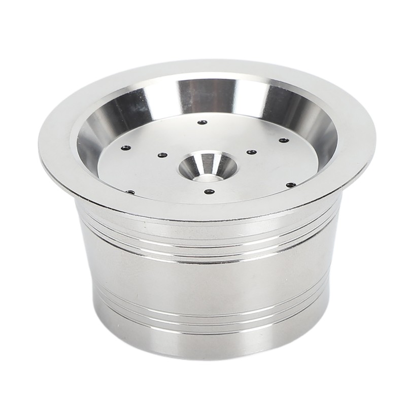 Stainless Steel Coffee Capsule Eco Friendly with Spoon Brush Reusable